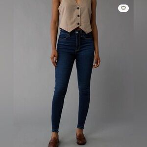 EUC AE Next Level Super High-Waisted Jegging